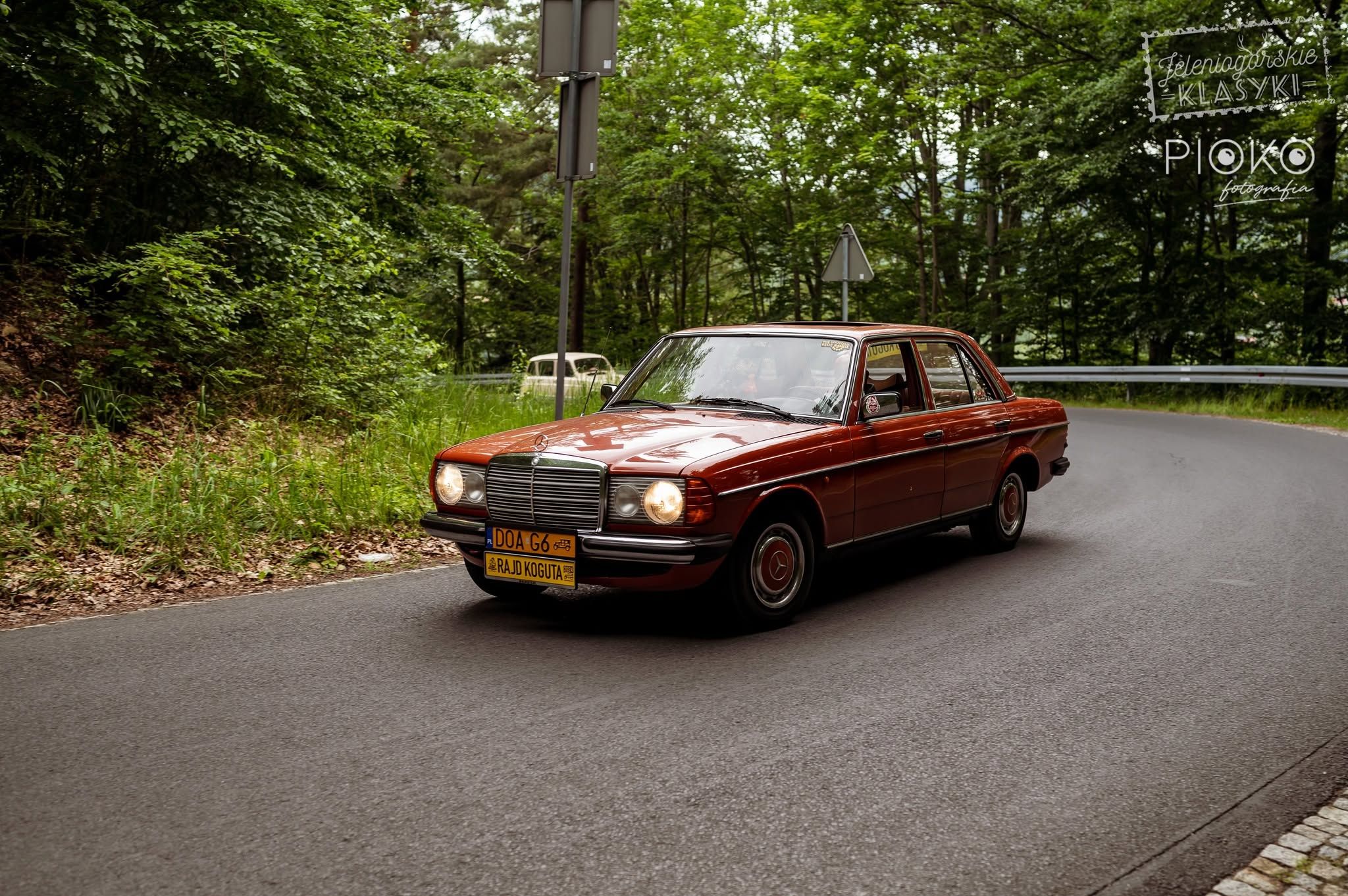 Mercedes W123 - 2.4 Diesel - 1980 rok